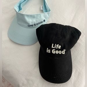 Bundle of 2 Life is Good Hats